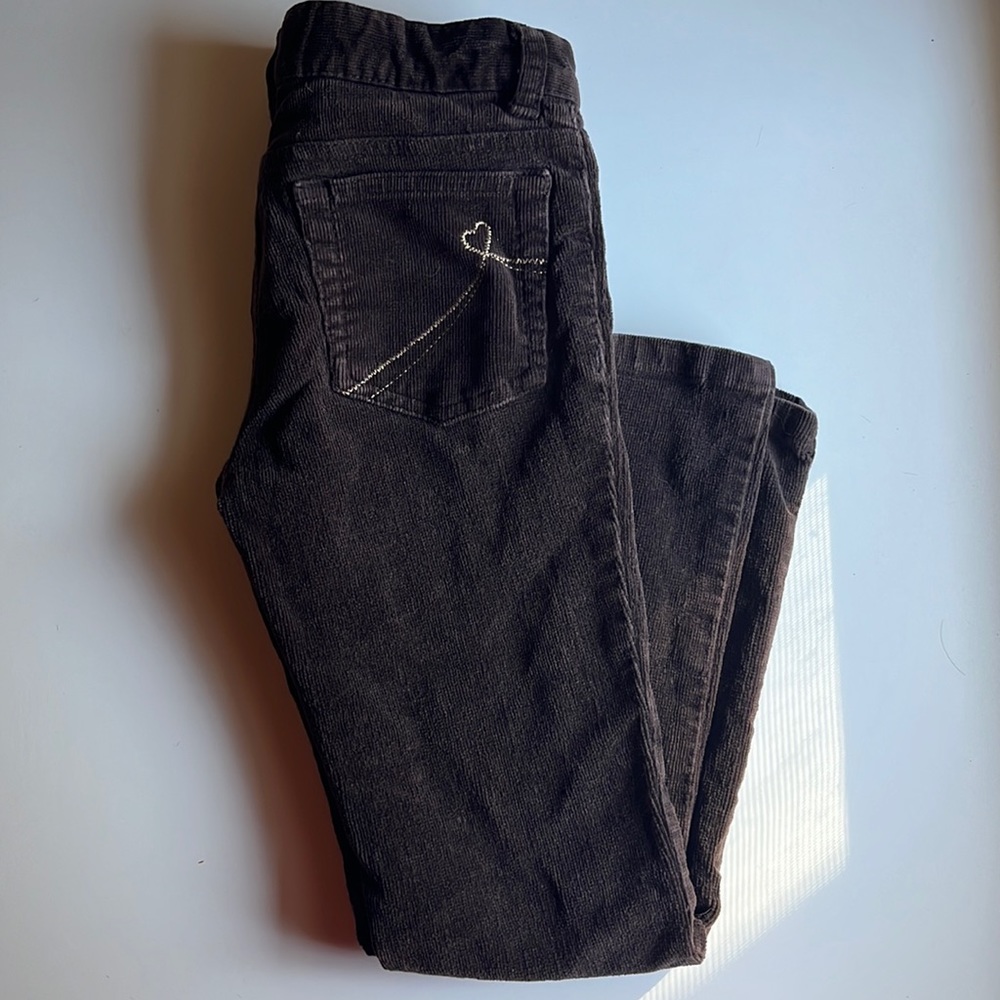 Brown corduroy pants (girls 6x/7)